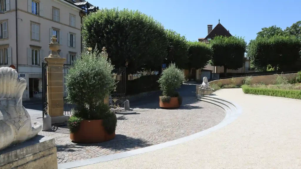 Mobilier corten - Chateau Dupeyrou - FloraMat - 5 Mobilier corten - Chateau Dupeyrou - FloraMat